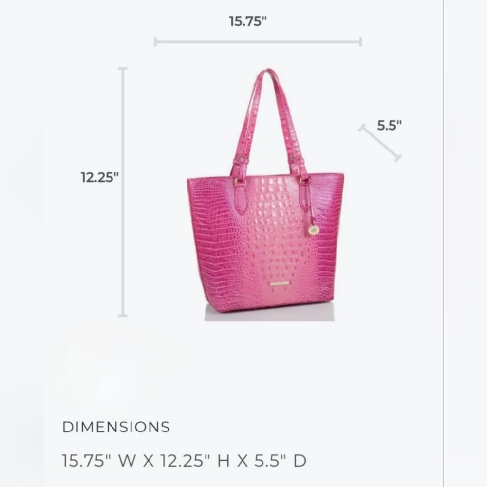 Brahmin Ellen Hibiscus Solid Melbourne - Picture 2 of 15